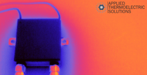 Thermal image of a peltier cooler