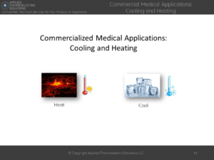 commercialized medical applications of thermoelectric cooling heating
