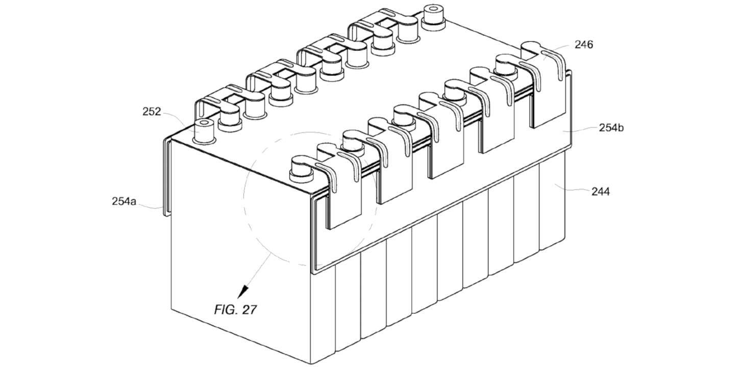 Patent image of thermoelectric battery cooling of battery terminals