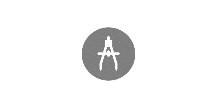 Thermoelectric compass icon for thermoelectric engineering services